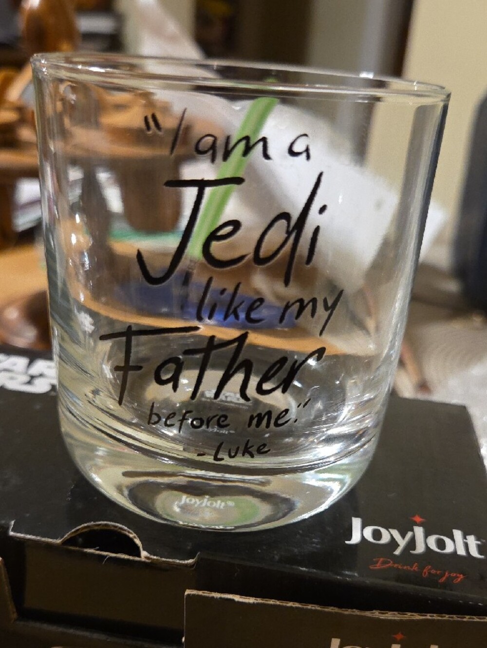 STAR WARS "DARTH VADER" Quotes Joy jolt Drinking Glasses 10oz/295ml - Picture 2 of 12
